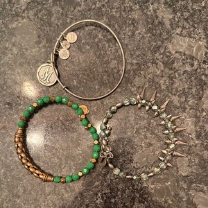 Alex and Ani Beaded Bracelet Set
